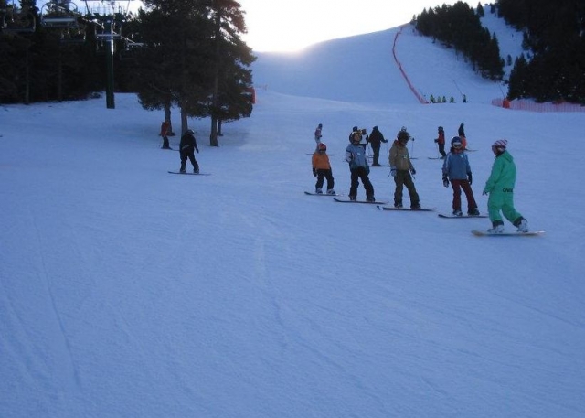 un dia de snowboard
